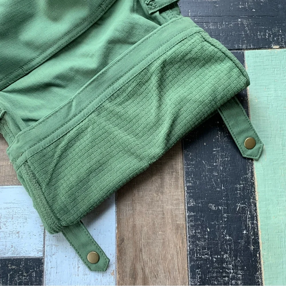 NWT Duluth 2X x31L Heirloom Gardening Lined Bib Overalls Bronze Green Farm Bibs - Picture 5 of 7